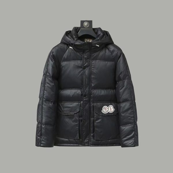 Luxury Moncler Jackets White Polyester Classic Style