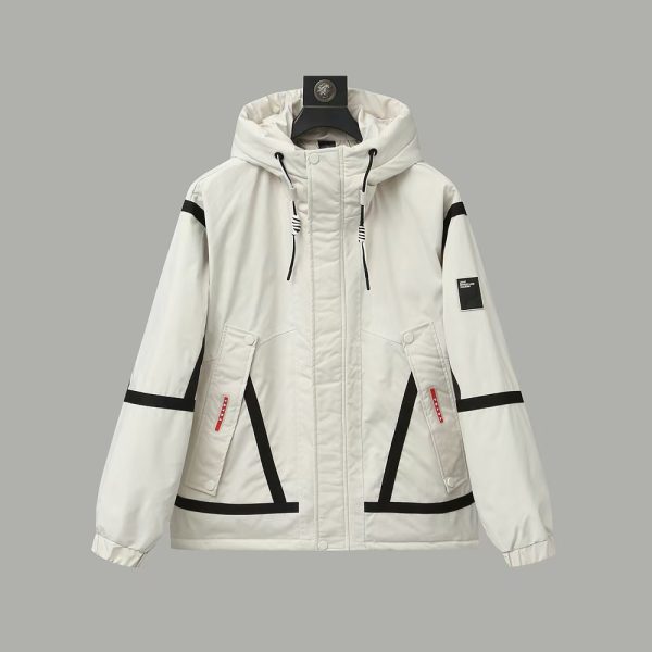 Premium Quality Prada Jackets White Polyester Style
