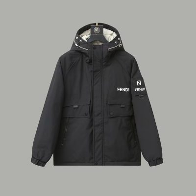 Best Selling Fendi Jackets White Polyester Collection