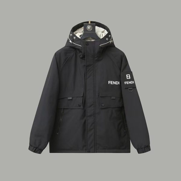 Best Selling Fendi Jackets White Polyester Collection