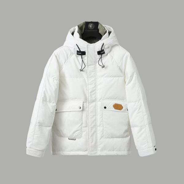 Best Selling Louis Vuitton Jackets White Leather Style