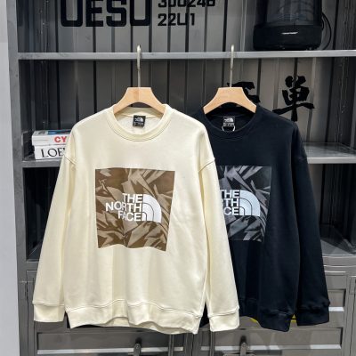 High Quality The North Face Sweatshirts Black Fleece Print Collection