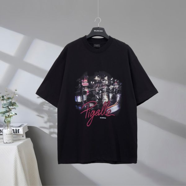 Premium Quality Balenciaga Short Sleeves Cotton Classic Luxury