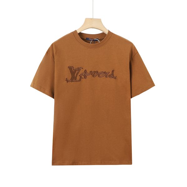 Premium Louis Vuitton Short Sleeves Cotton Print Collection