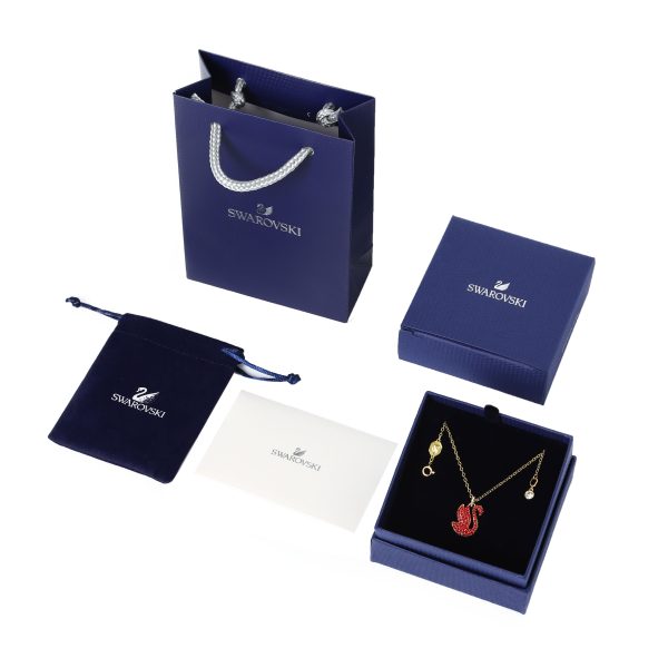 Premium Quality Swarovski Necklace Red Luxury