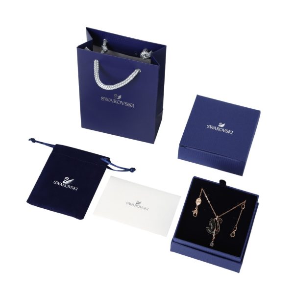 High Quality Swarovski Necklaces Black Elegant Luxury