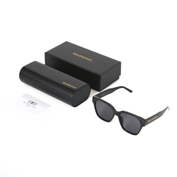 Premium Quality Balenciaga Glasses Black Classic Style