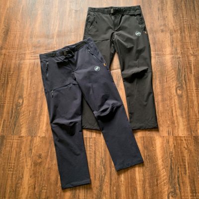 Premium Mammut Trousers Black Fleece Casual Collection