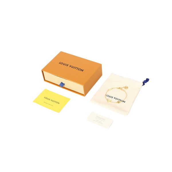 Best Selling Louis Vuitton Bracelet White Leather Classic Collection