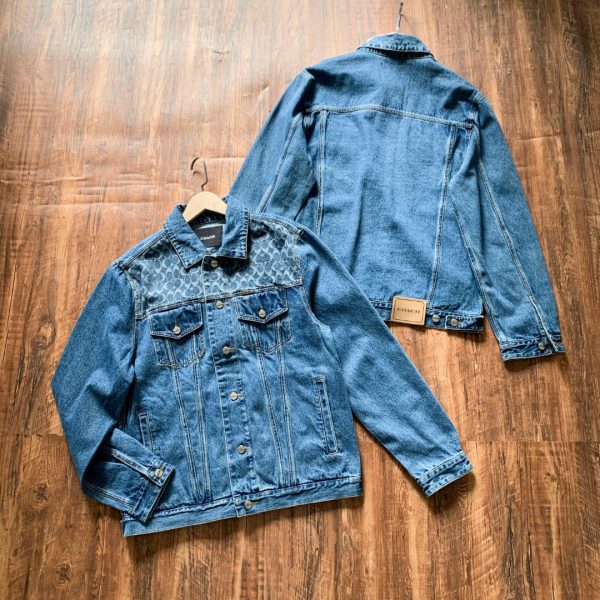 Premium Coach Long Sleeves Denim Classic Luxury