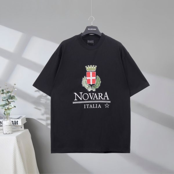 Luxury Balenciaga Short Sleeves Cotton Classic Style