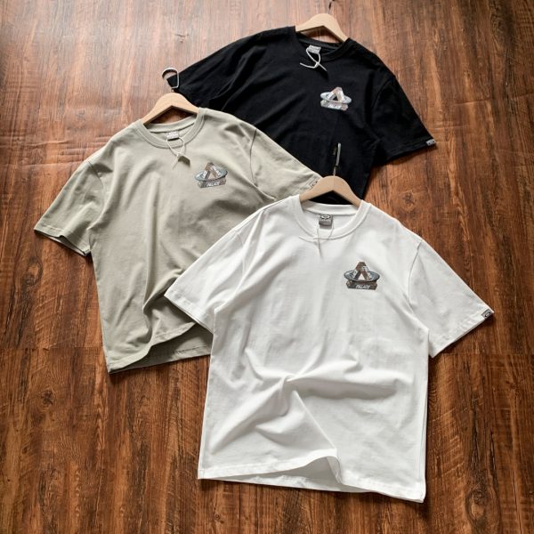 Premium Quality Oakley Short-Sleeved Shirt White Cotton Classic Style