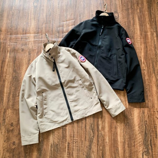 Best Selling Canada Goose Coats Khaki Knit Modern Style