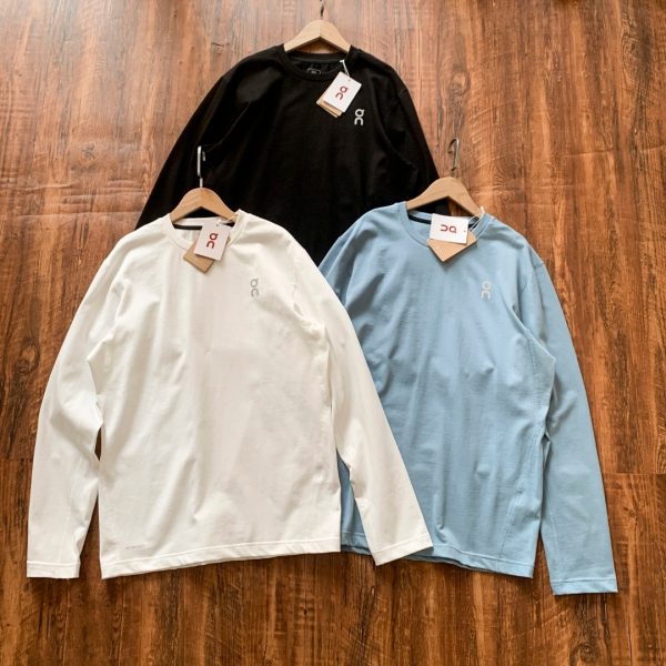 Luxury Express Long Sleeves White Cotton Graphic Luxury