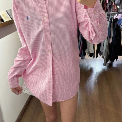Premium Ralph Lauren Long Sleeves White Cotton Classic Style