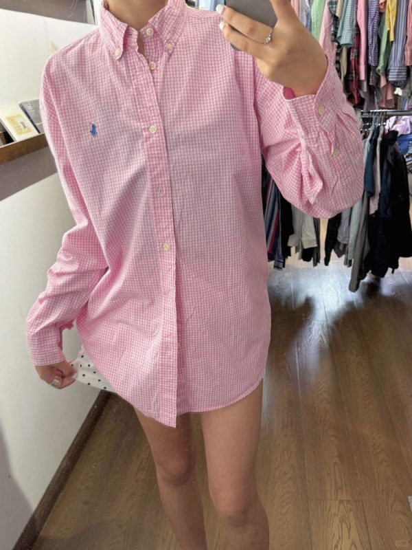 Premium Ralph Lauren Long Sleeves White Cotton Classic Style