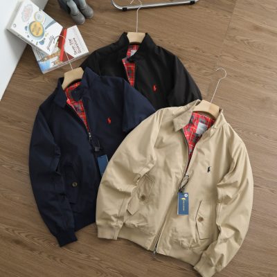 Best Selling Ralph Lauren Jacket Black Breathable Collection