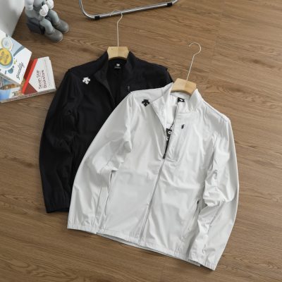 Premium Descente Jacket Black Breathable Collection