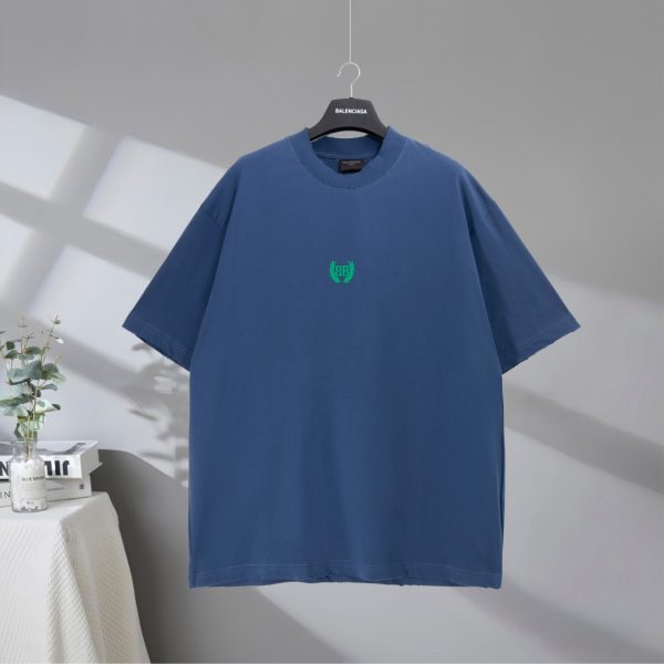Luxury Balenciaga Short Sleeves Green Cotton Classic Style