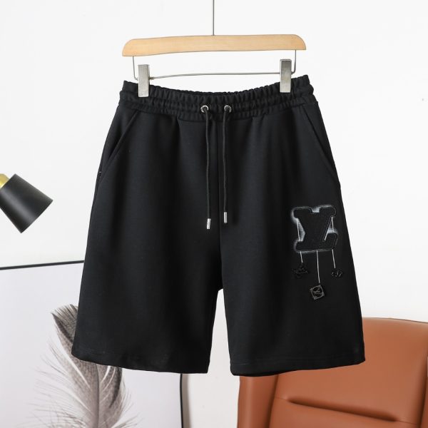 Luxury Louis Vuitton Shorts Black Cotton Classic Luxury