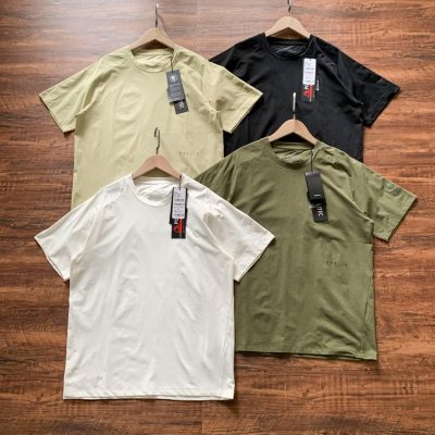 Premium Quality Descente Short-Sleeved Shirts Gray Knit Urban Collection