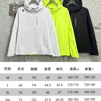 Best Selling Descente Coat Black Elegant Style
