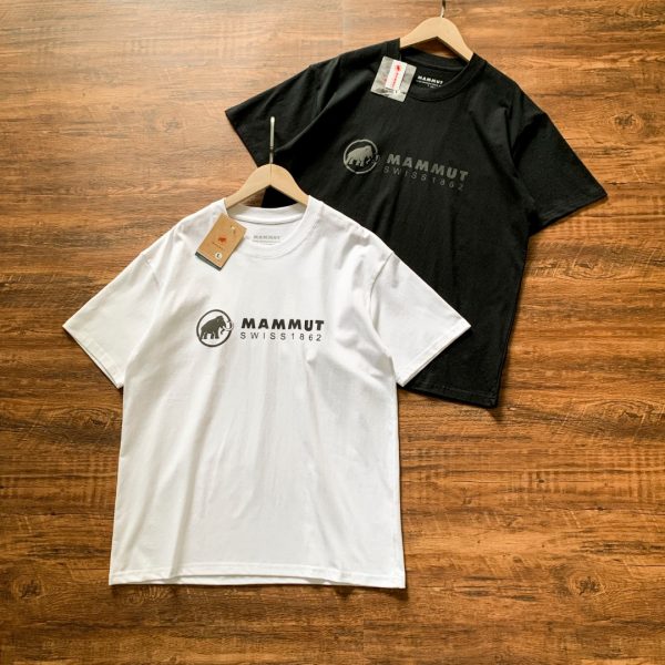 Premium Mammut Short Sleeves Black Logo Collection