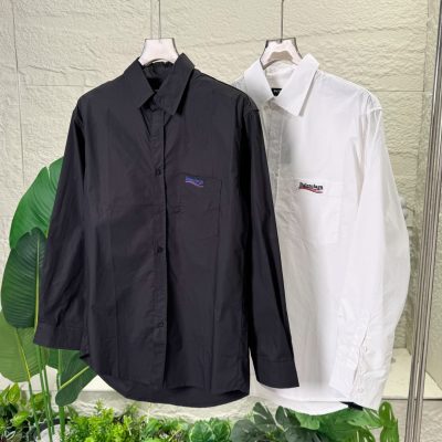 Premium Quality Balenciaga Long Sleeves Black Classic Style