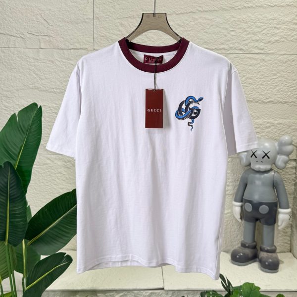 Best Selling Gucci Short Sleeves White Print Collection