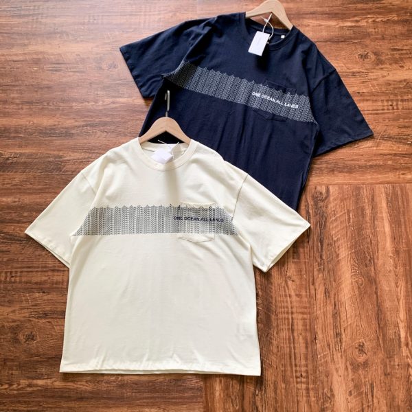Premium Quality Express Short Sleeves Ivory Cotton Urban Style