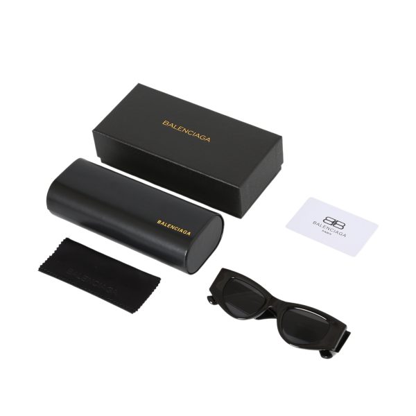 High Quality Balenciaga Glasses Black Minimalist Collection