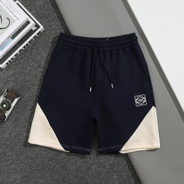 Best Selling Loewe Shorts Blue Cotton Classic Collection