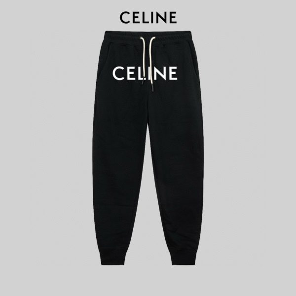 Best Selling Celine Sweatpants Black Minimalist Luxury