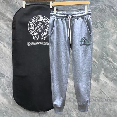 Premium Chrome Hearts Sweatpants Black Minimalist Collection