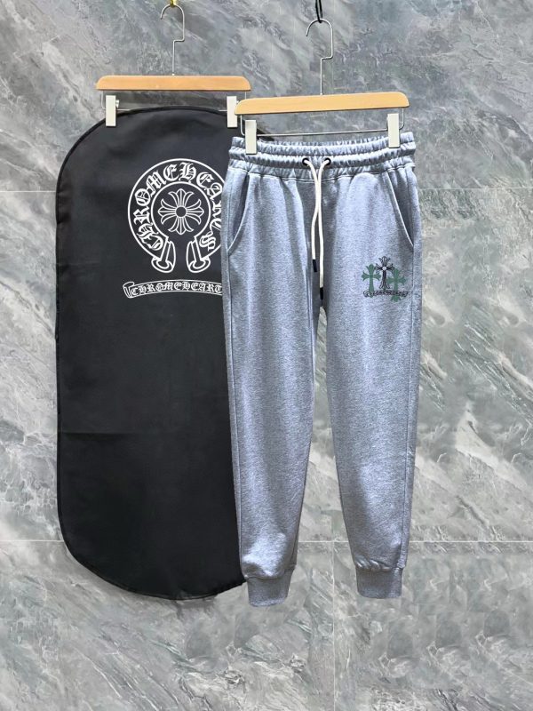 Premium Chrome Hearts Sweatpants Black Minimalist Collection