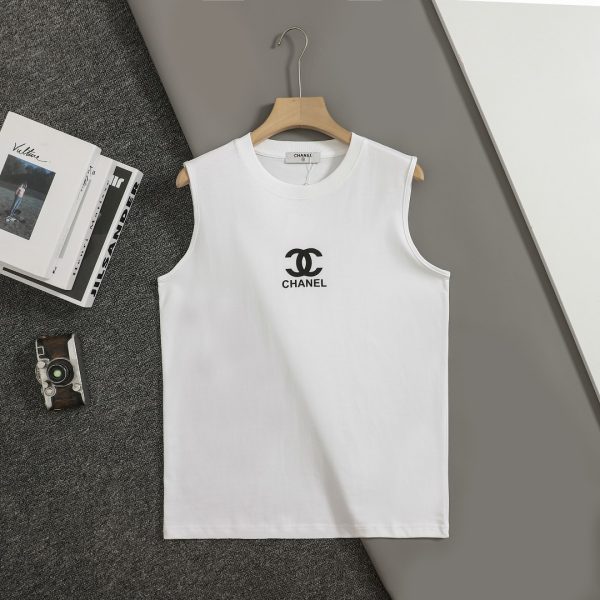 Premium Quality Chanel Sleeveless Black Cotton Classic Luxury
