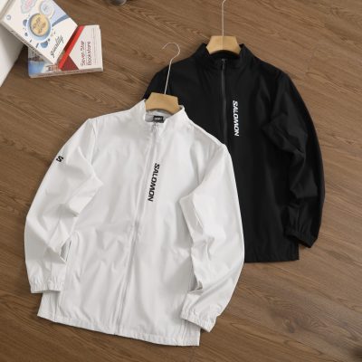 Premium Quality Salomon Long Sleeves Black Silk Breathable Luxury