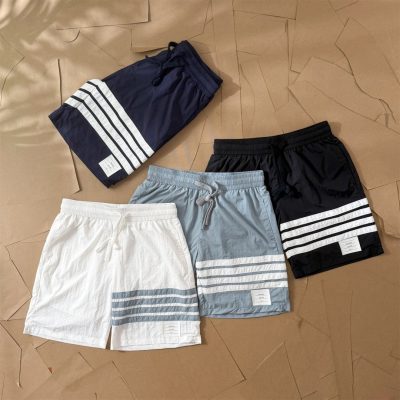 Best Selling Thom Browne Shorts White Classic Style