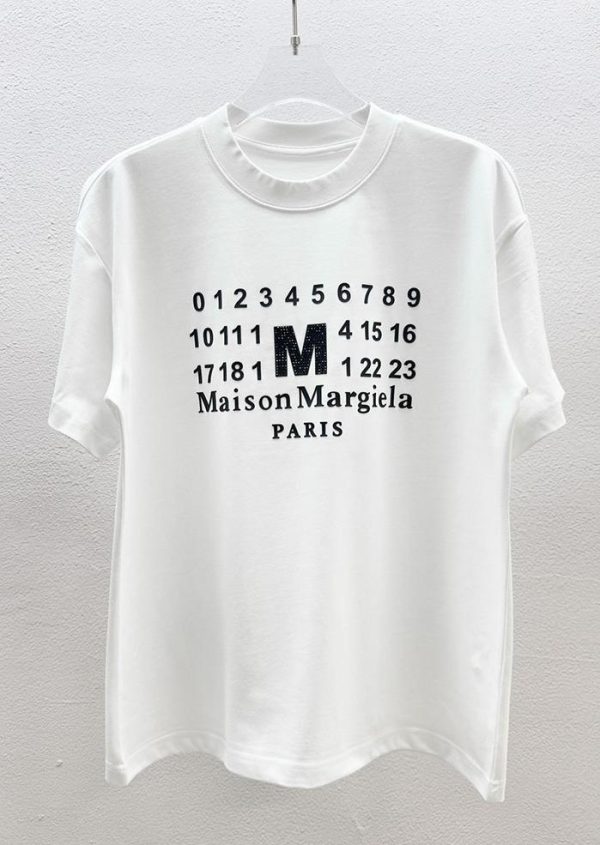 Premium Margiela T-Shirts Black Cotton Style