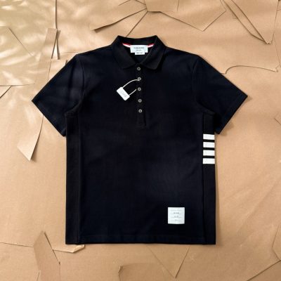 Luxury Thom Browne Short-Sleeved White Collection