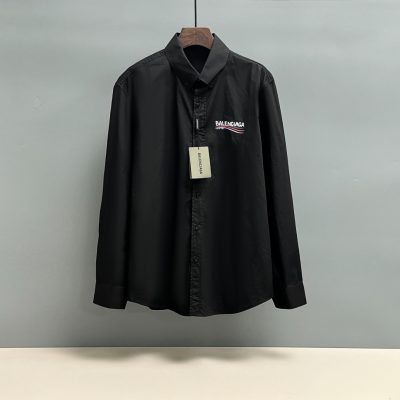 High Quality Balenciaga Shirt Embroidered Collection