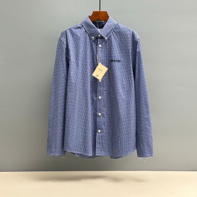 Best Selling Miu Miu Shirt Cotton Plaid Style