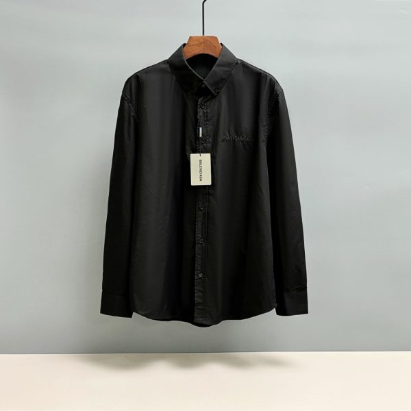 Premium Quality Balenciaga Shirt Embroidered Luxury