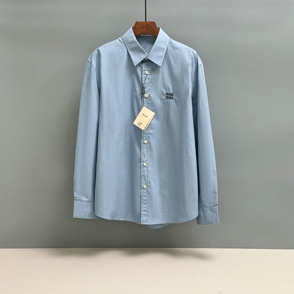 Premium Quality Miu Miu Shirt Embroidered Luxury