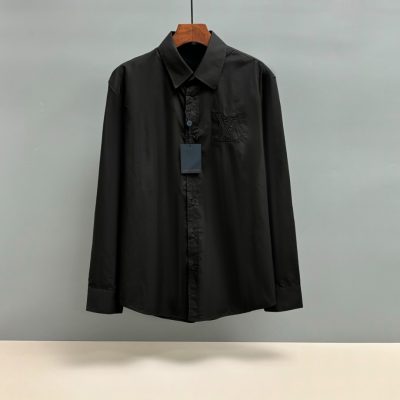 Premium Louis Vuitton Shirt Embroidered Style