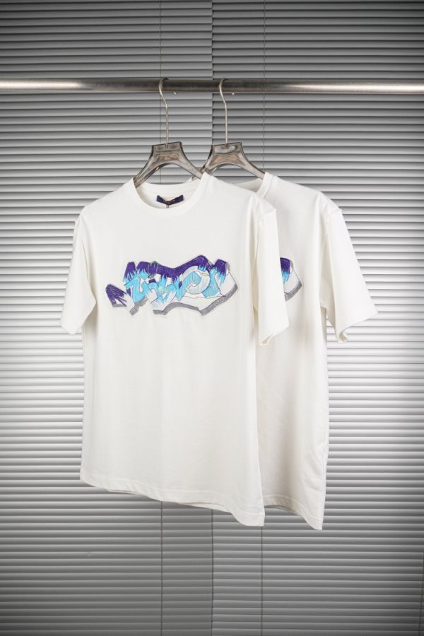 Best Selling Louis Vuitton Short Sleeves Cotton Classic Style